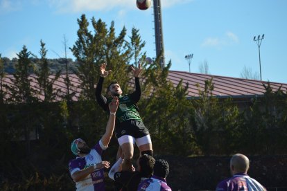 Partido del conjunto senior masculino del Ingenieros.