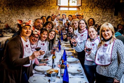 El Burgo de Osma celebra una auténtica cerdo experiencia