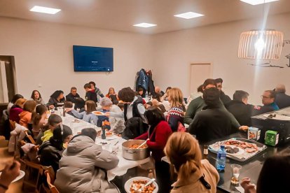 Los vecinos disfrutaron de una noche en comunidad