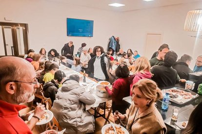 Los vecinos disfrutaron de una noche en comunidad