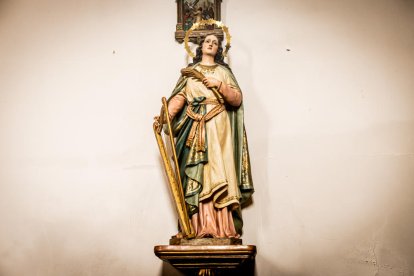 Una recogida pero hermosa iglesia entre el vasto patrimonio religioso de la villa episcopal