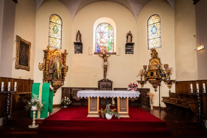 Una recogida pero hermosa iglesia entre el vasto patrimonio religioso de la villa episcopal