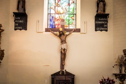 Una recogida pero hermosa iglesia entre el vasto patrimonio religioso de la villa episcopal