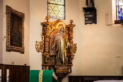 Una recogida pero hermosa iglesia entre el vasto patrimonio religioso de la villa episcopal