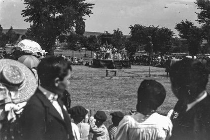 Misa militar en 1915 en Garray