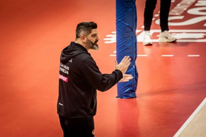 Los celestes pusieron todo el empeño en el duelo
