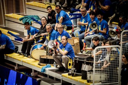 Los celestes pusieron todo el empeño en el duelo