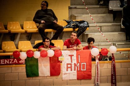 Los celestes pusieron todo el empeño en el duelo