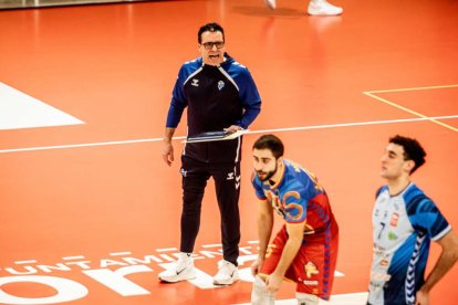 Los celestes pusieron todo el empeño en el duelo