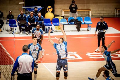 Los celestes pusieron todo el empeño en el duelo