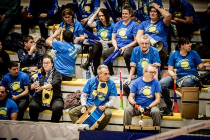Los celestes pusieron todo el empeño en el duelo