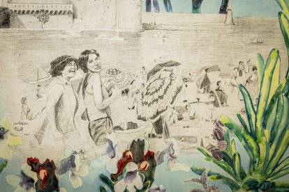 La muestra puede visitarse en el Centro Cultural Gaya Nuño