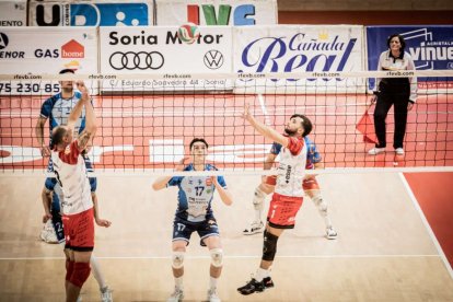 El voleibol soriano sigue de dulce con el Grupo Herce