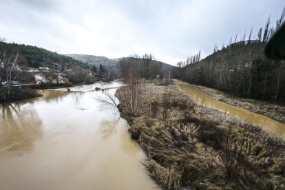 El río Duero a su paso por Soria
