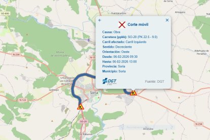 Indicador de Tráfico en la página en que informa en tiempo real.
