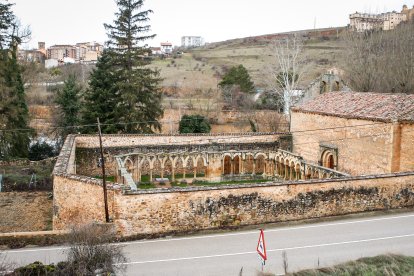 Zonas inundadas tras la fuerte crecida del río.