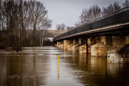 Las zonas aledañas al cauce permanecen bajo el agua