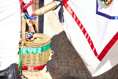 Los barroseros cumpliendo con la Fiesta de Interés Turístico