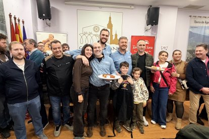 Participantes de la ronda en Zaragoza