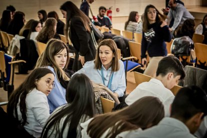 Los alumnos debatieron acerca de su propio futuro
