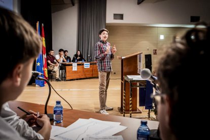 Los alumnos debatieron acerca de su propio futuro