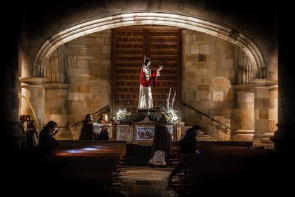 La muestra recoge instantáneas de cinco fotógrafos sorianos