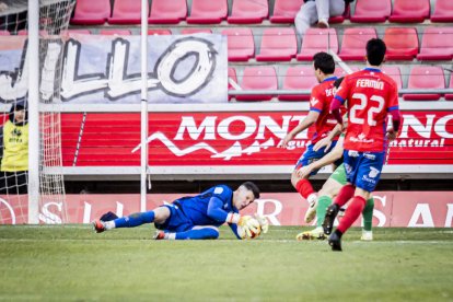 El equipo soriano se quedó sin sumar en su estadio