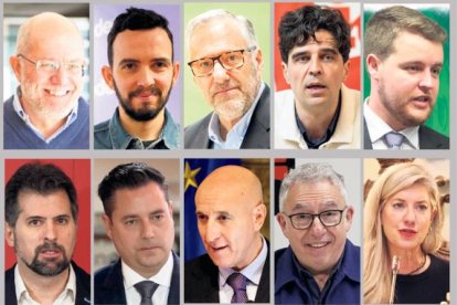 Igea, Llamas, Pollán, Gascón, Suárez Arca, Tudanca, De la Rosa, Diez, Ceña y Carvajal.