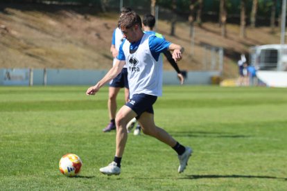 El equipo prepara el choque ante la Sarriana