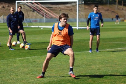 El equipo prepara el choque ante la Sarriana