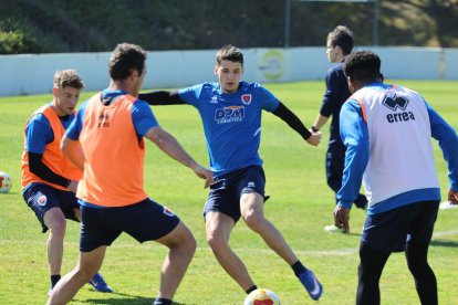 El equipo prepara el choque ante la Sarriana