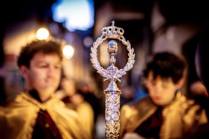 La procesión preludia la Semana Santa en la capital