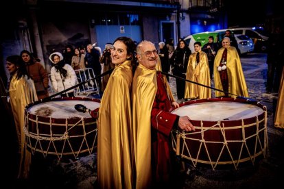 La procesión preludia la Semana Santa en la capital