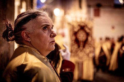 La procesión preludia la Semana Santa en la capital
