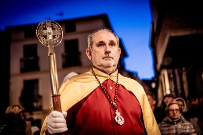La procesión preludia la Semana Santa en la capital