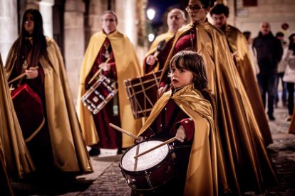 La procesión preludia la Semana Santa en la capital