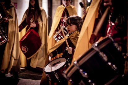 La procesión preludia la Semana Santa en la capital