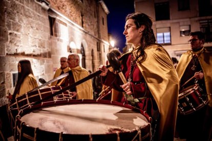 La procesión preludia la Semana Santa en la capital
