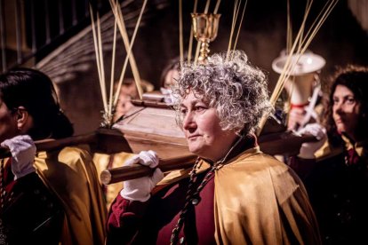 La procesión preludia la Semana Santa en la capital