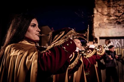 La procesión preludia la Semana Santa en la capital