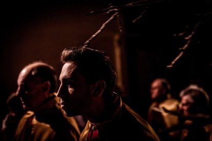 La procesión preludia la Semana Santa en la capital