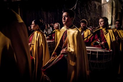 La procesión preludia la Semana Santa en la capital