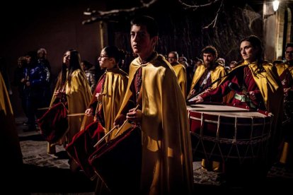 La procesión preludia la Semana Santa en la capital