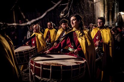 La procesión preludia la Semana Santa en la capital