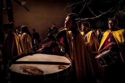 La procesión preludia la Semana Santa en la capital