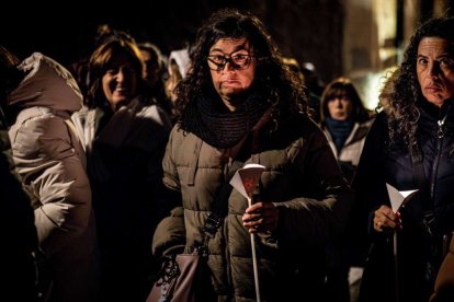 La procesión preludia la Semana Santa en la capital