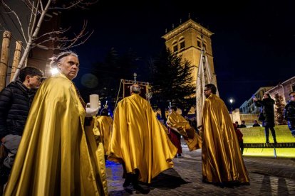 La procesión preludia la Semana Santa en la capital