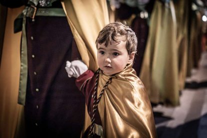 Ambas cobradías desfilaron en el Martes Santo