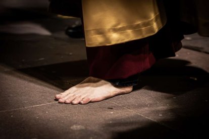 Ambas cobradías desfilaron en el Martes Santo