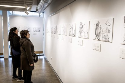 Una exposición con ilustraciones de Ignacio del Río Chicote y los textos de José María Martínez Laseca